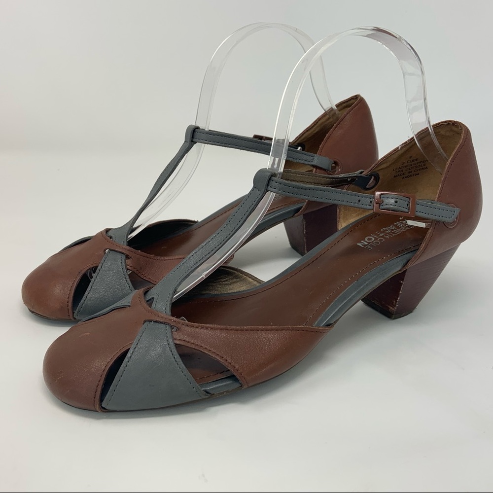 Kenneth Cole Reaction Ankle T-STRAP Sandals - Picture 3 of 7